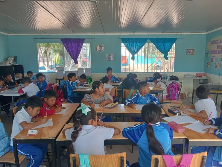 Brindan educaci&oacute;n a m&aacute;s de 2 mil alumnos migrantes en campos agr&iacute;colas&nbsp;.