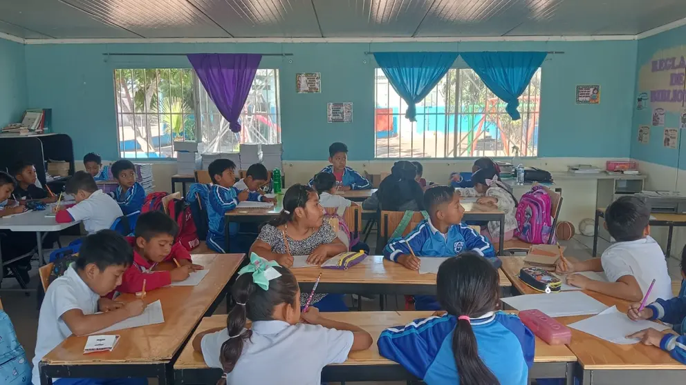 Brindan educaci&oacute;n a m&aacute;s de 2 mil alumnos migrantes en campos agr&iacute;colas&nbsp;.